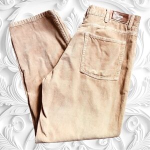 L.L. Bean Tan Corduroy Pants 35/30